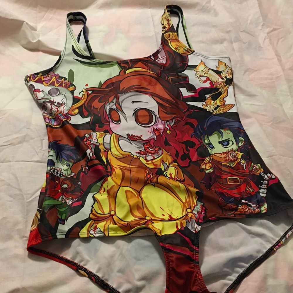 Goth zombie One-Piece Swimsuit - Women's
